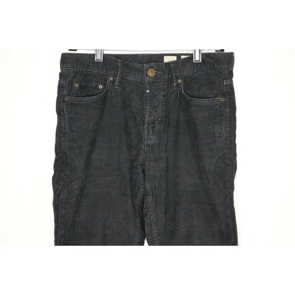 AllSaints Mens 28 (30.5) x 32 Corduane Iggy Corduroy Button Fly Pants - Picture 5 of 10